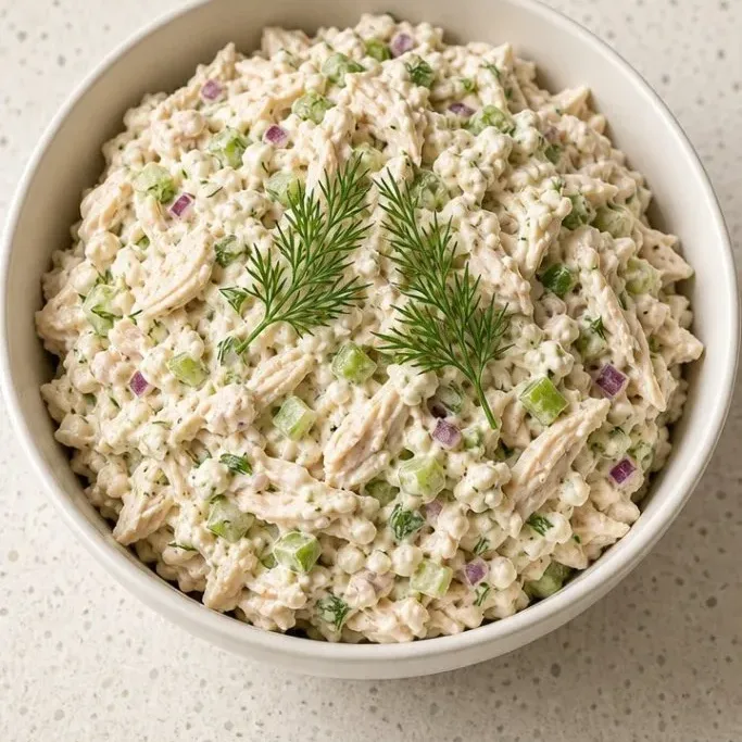 Cottage Cheese Chicken Salad