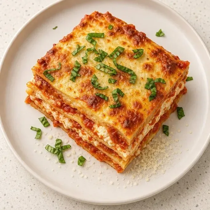 Cottage Cheese Lasagna
