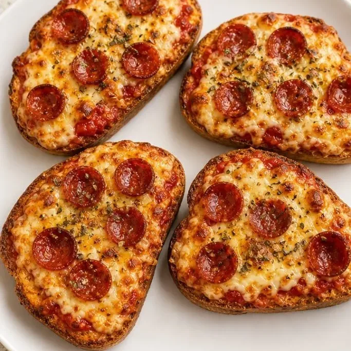 5-Minute Cottage Cheese Pizza Toast Cottage Cheese Pizza Toast