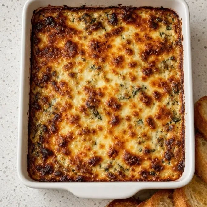 Cottage Cheese Spinach Artichoke Dip