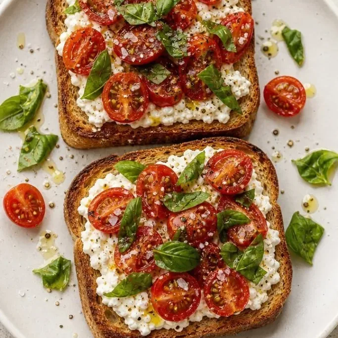 Cottage Cheese Toast