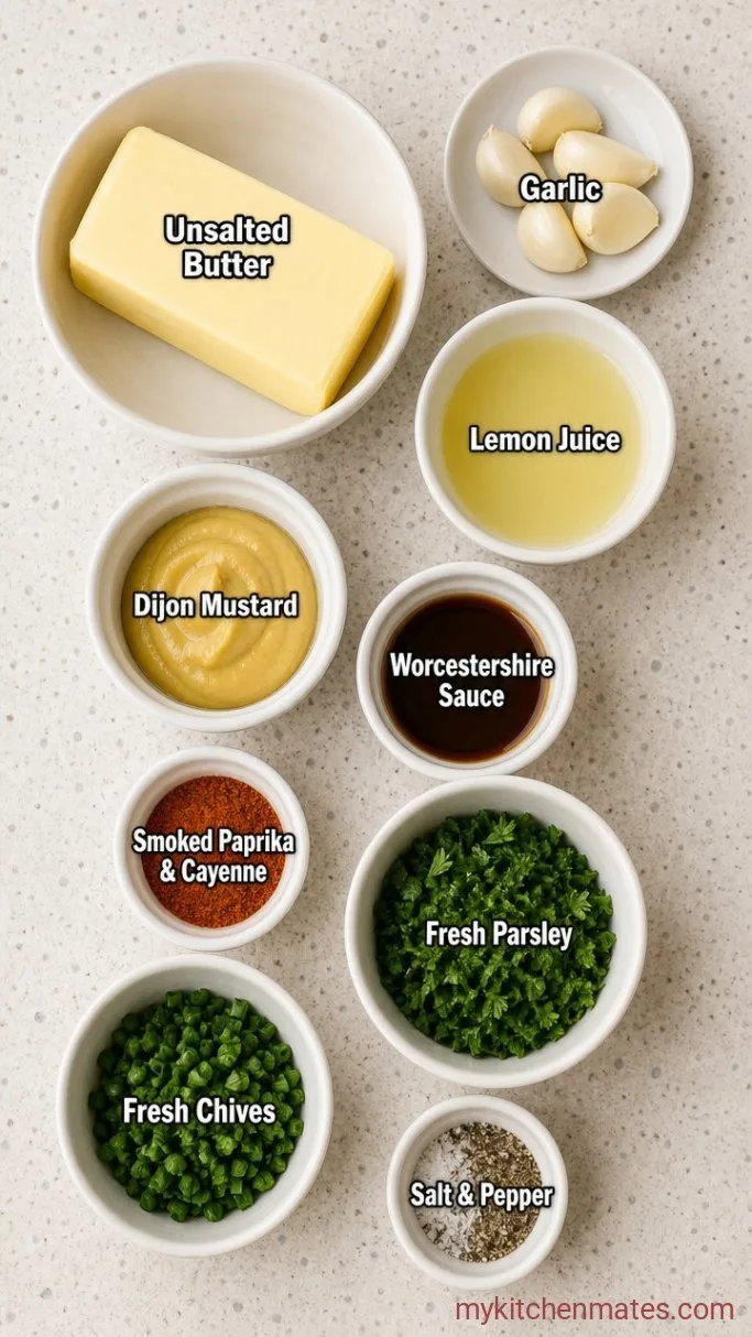 5-Minute Cowboy Butter Dipping Sauce Ingredients