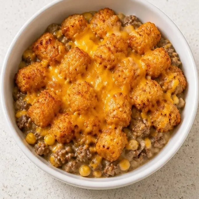 Cowboy Casserole Tater Tots