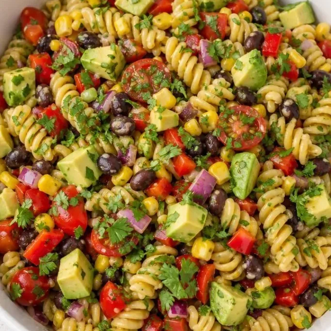 Cowboy Caviar Pasta Salad