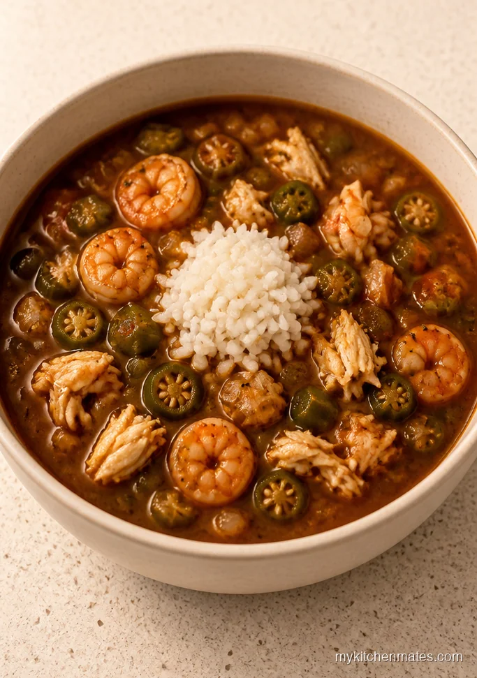 Crab and Shrimp Okra Gumbo