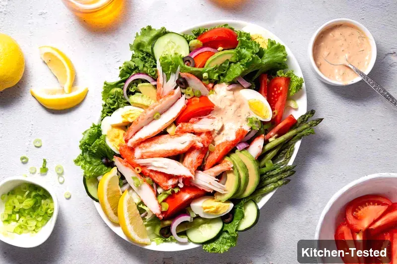 Classic Crab Louie Salad crab louie salad