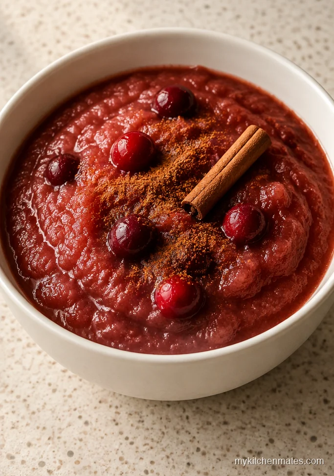 Cranberry Applesauce Cups