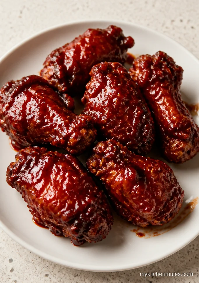 Cranberry Barbecue Chicken Wings