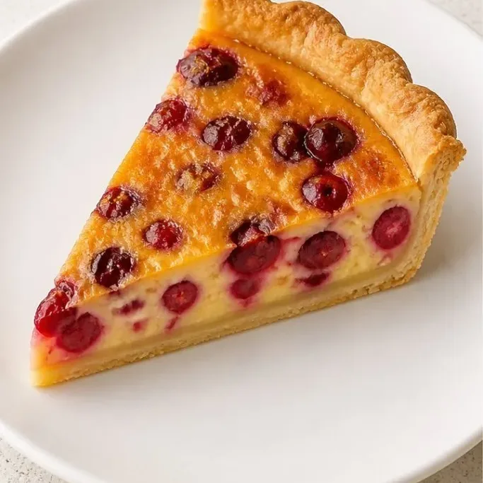 Cranberry Custard Pie Cranberry Custard Pie