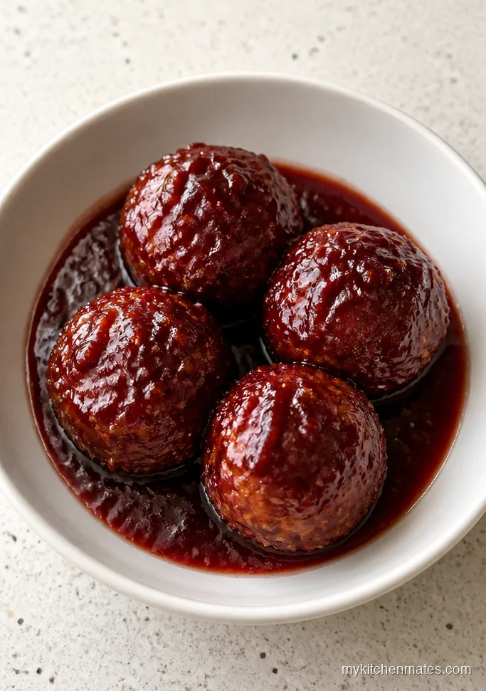 Cranberry Glazed Turkey Meatballs