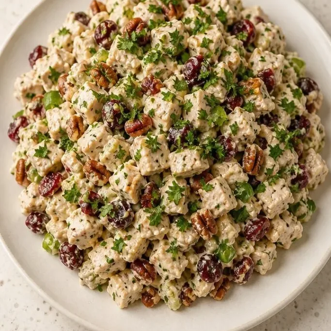 Cranberry Pecan Chicken Salad