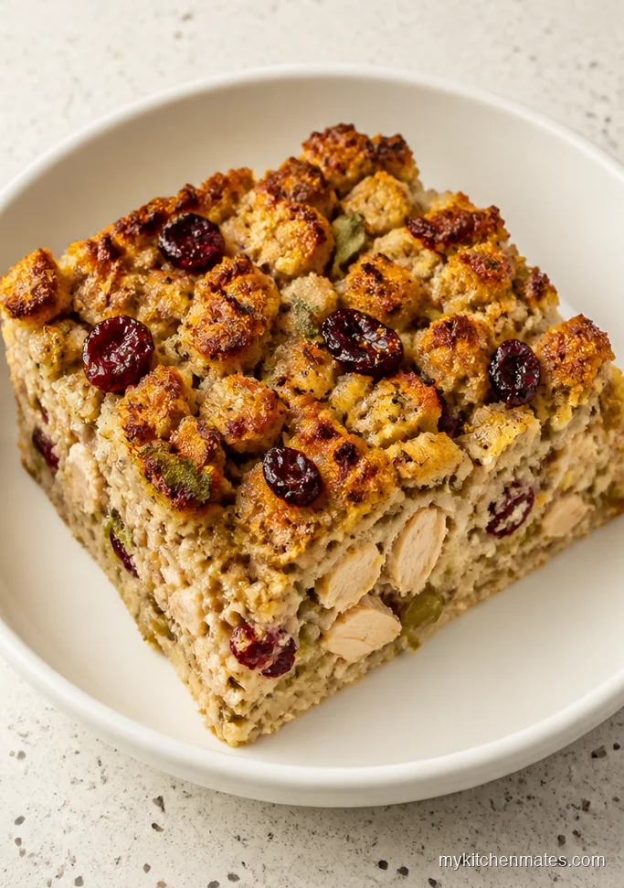10 Chicken Casserole Recipes with Stuffing for Easy Family Dinners Cranberry Sage Chicken Stuffing Bake