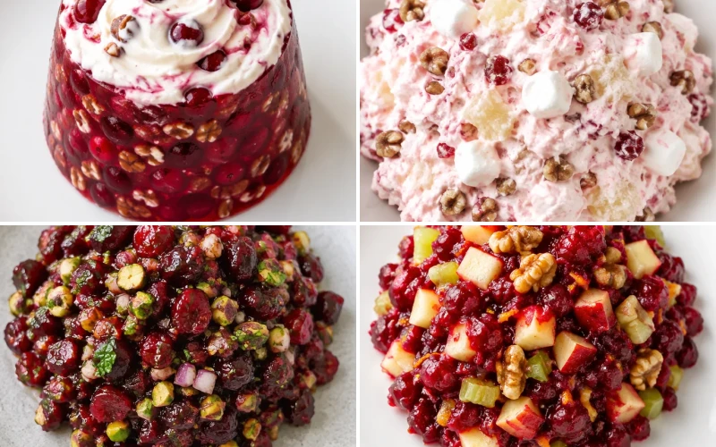 10 Best Cranberry Salad Recipes for Thanksgiving 10 Best Cranberry Salad Recipes for Thanksgiving