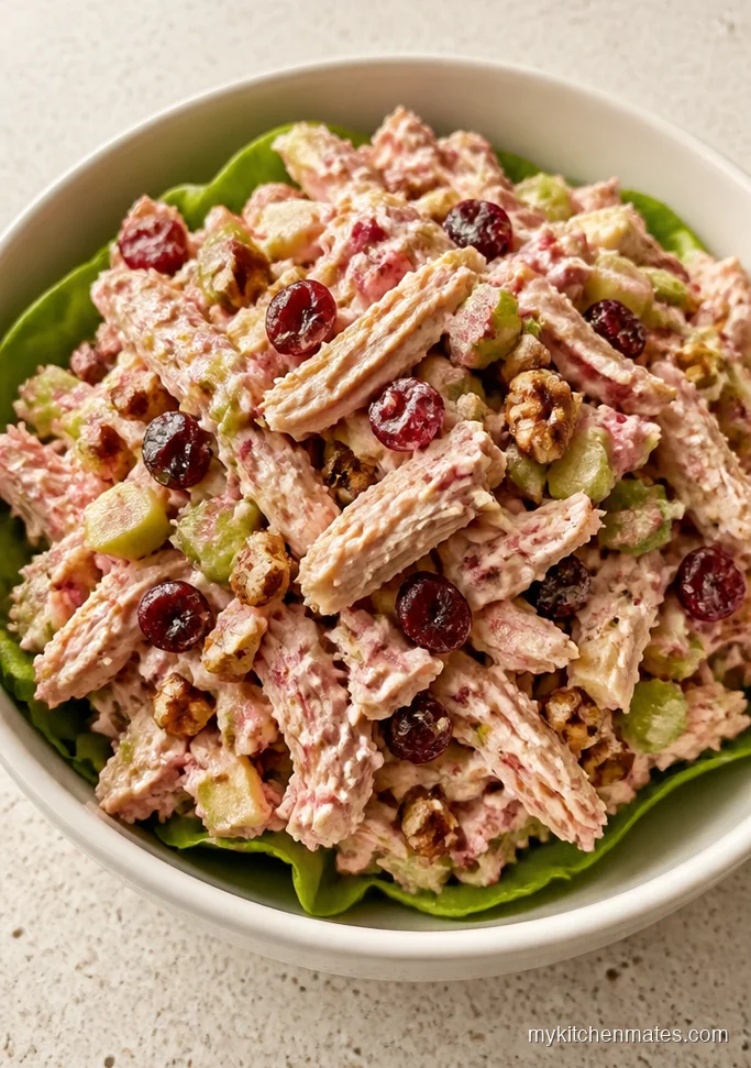 Cranberry Vinaigrette Chicken Salad