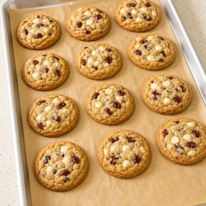 Chewy Cranberry White Chocolate Chip Cookies Cranberry White Chocolate Chip Cookies