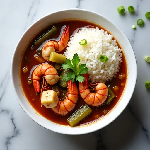 Crawfish and Crab Creole Gumbo