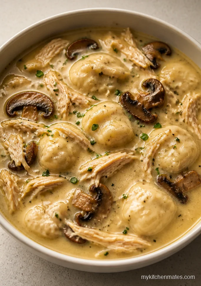 Cream Cheese Chicken and Dumplings