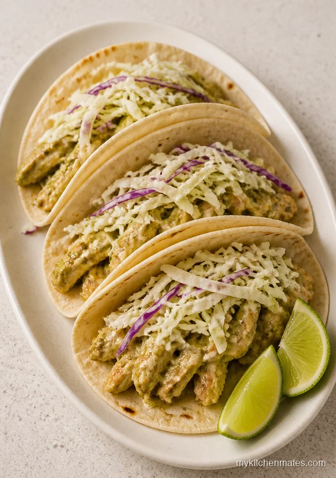 13 Chicken Cream Cheese Crockpot Recipes for Cozy Dinners Cream Cheese Chicken Tacos with Lime