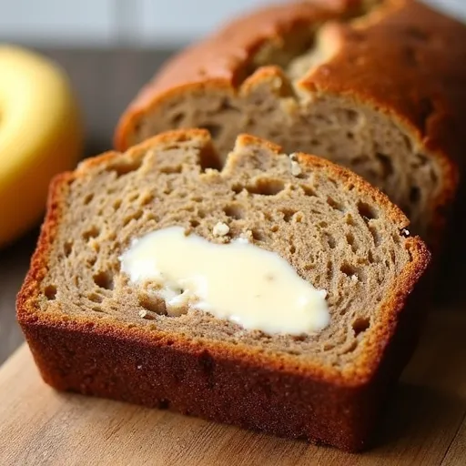 Cream Cheese-Filled Banana Bread