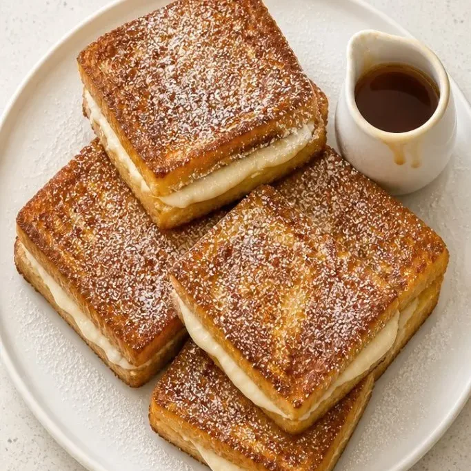 20-Minute Stuffed Cream Cheese French Toast Cream Cheese French Toast