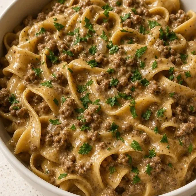 Creamy Beef and Noodles