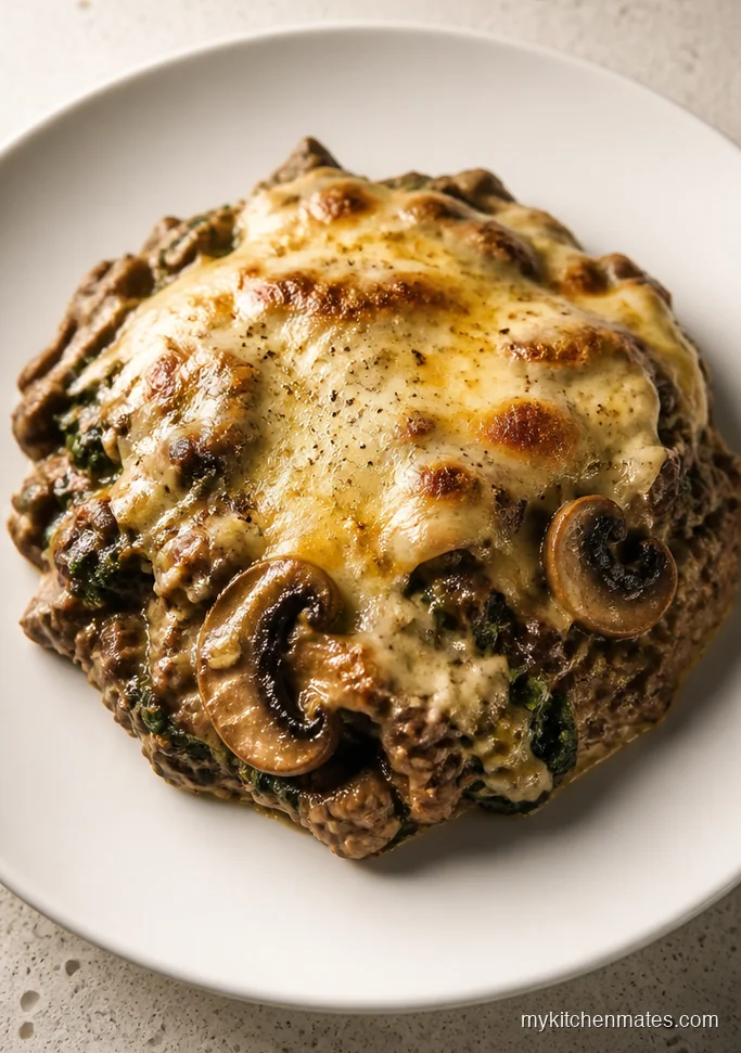 Creamy Beef and Spinach Casserole