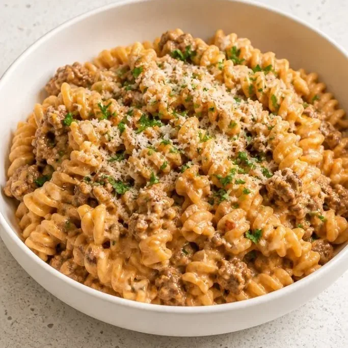 Creamy Beef Pasta