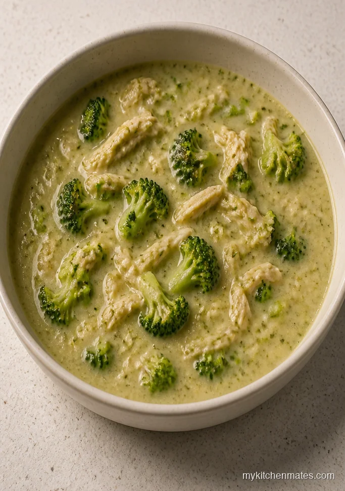 Creamy Broccoli Chicken Soup