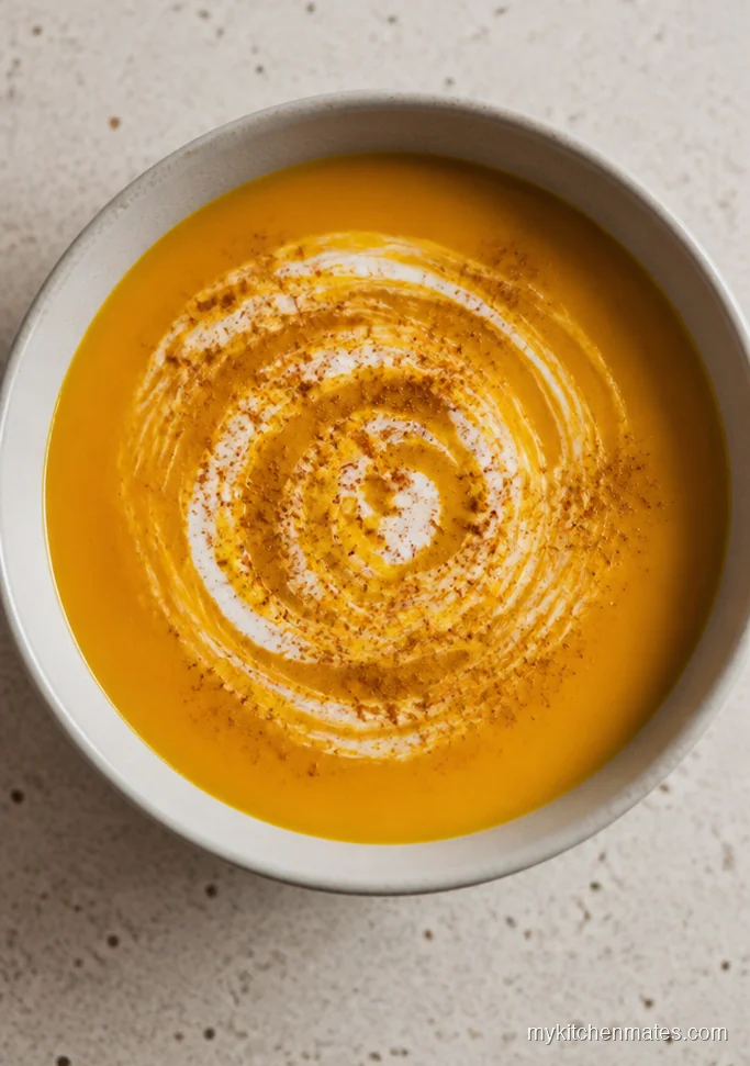 Creamy Butternut Squash and Apple Soup