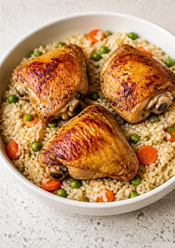 13 Chicken Thigh Casserole Recipes That Make Cozy Dinners Easy Creamy Chicken and Rice Casserole