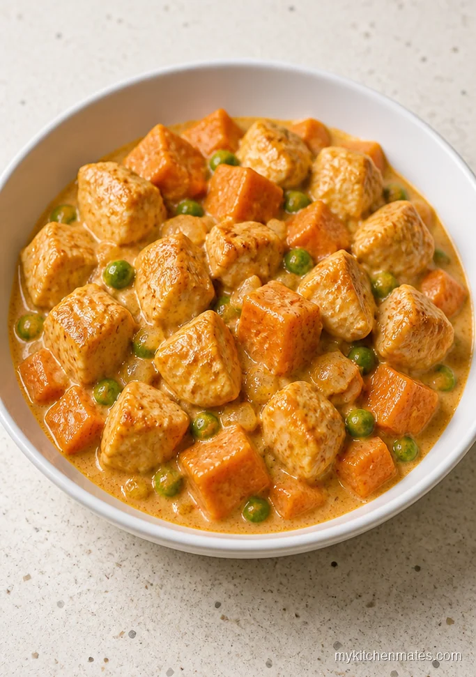 Creamy Chicken and Sweet Potato Skillet