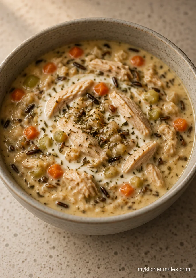 Creamy Chicken and Wild Rice Soup