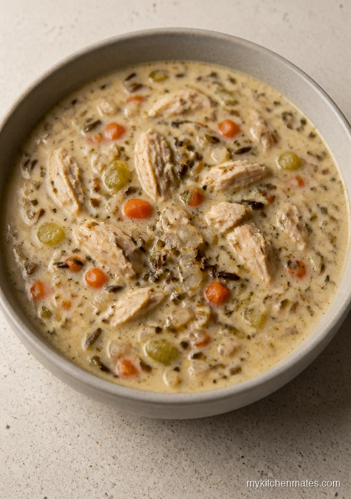 Creamy Chicken and Wild Rice Soup