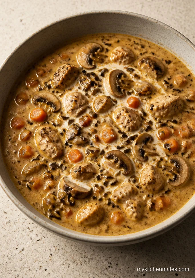 Creamy Chicken and Wild Rice Stew