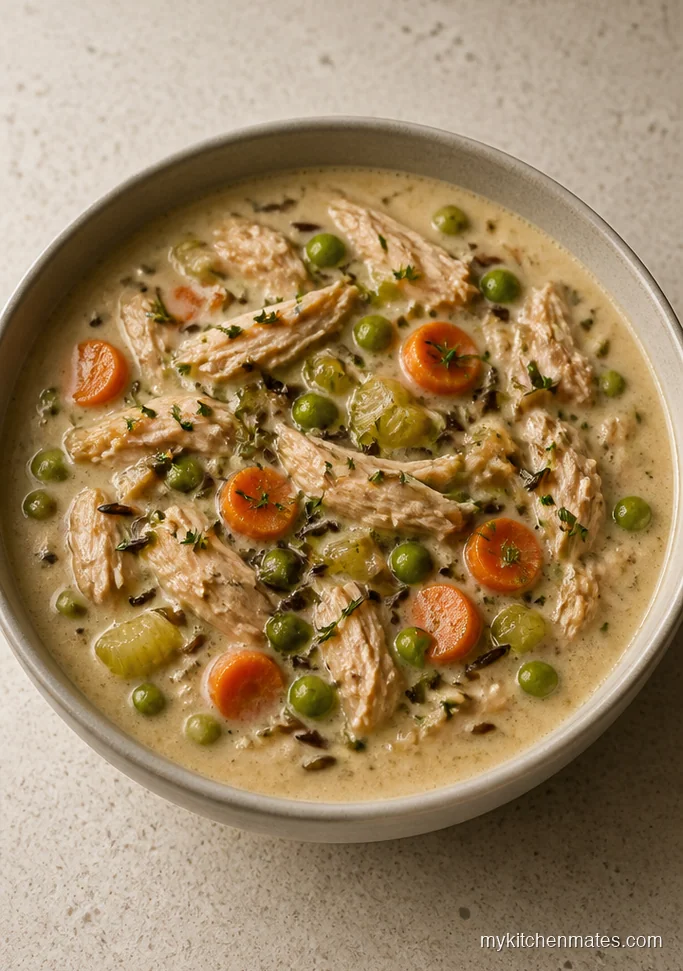 Creamy Chicken and Wild Rice Stew