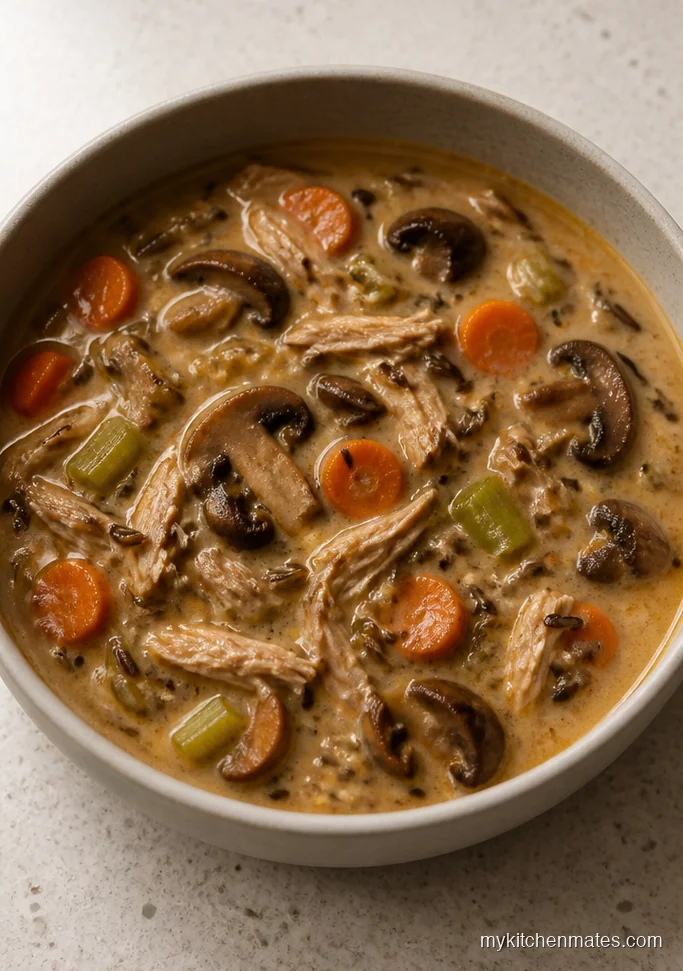 Creamy Chicken and Wild Rice Stew