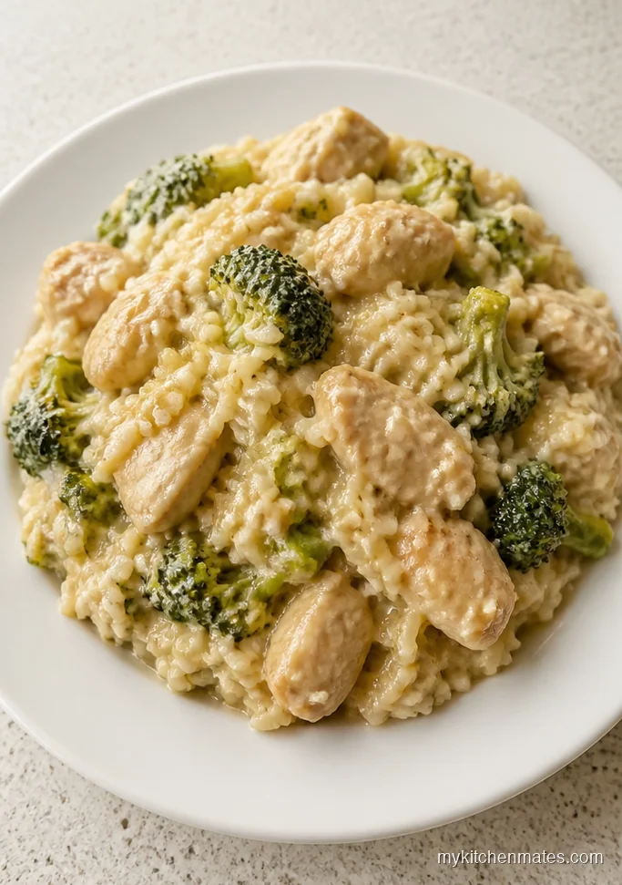 Creamy Chicken Broccoli Rice