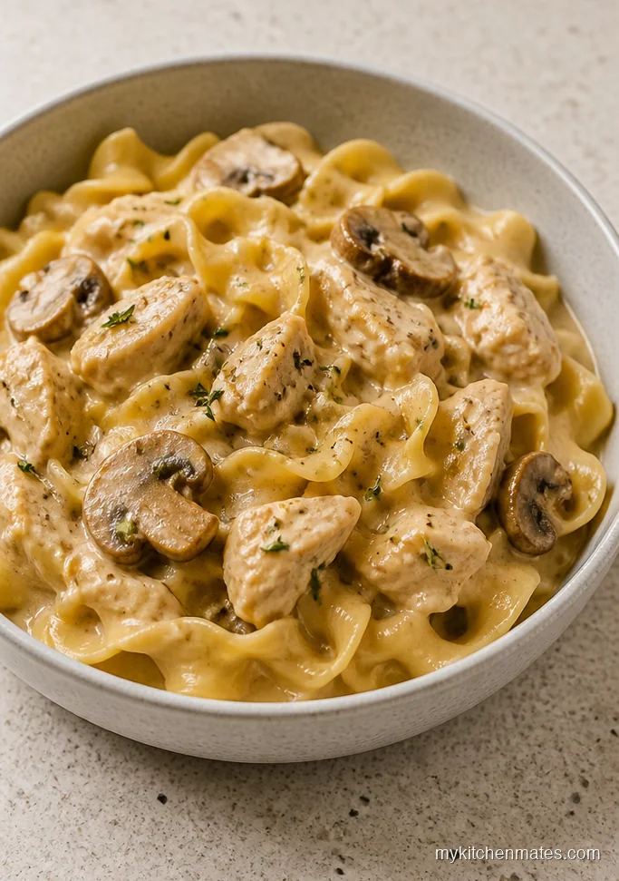 Creamy Chicken Mushroom Casserole