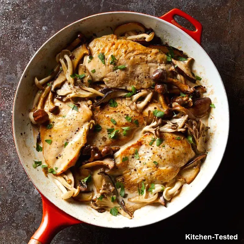 Creamy Chicken & Mushrooms creamy chicken mushrooms