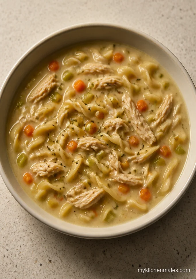 12 Chicken Noodle Soup Recipes for Cold Nights and Comfort Creamy Chicken Noodle Soup