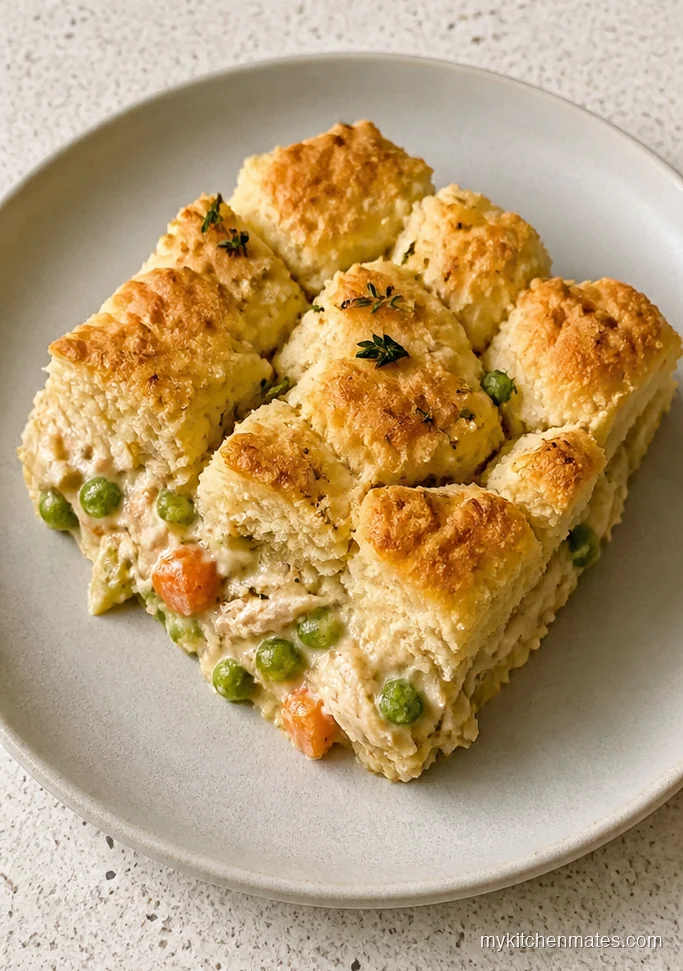 Creamy Chicken Pot Pie Casserole