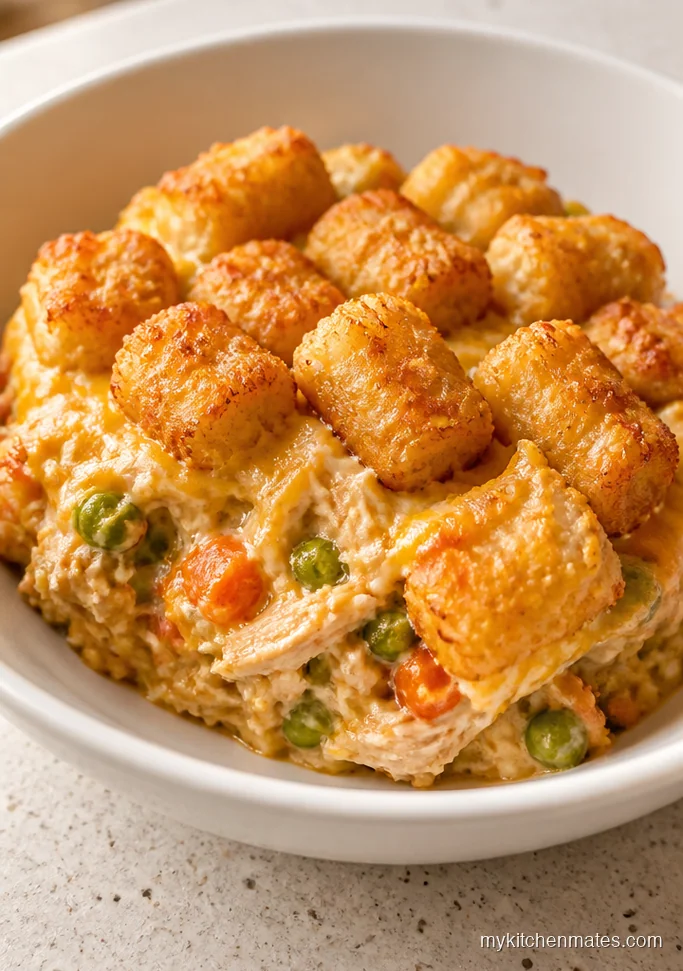 Creamy Chicken Tater Tot Casserole
