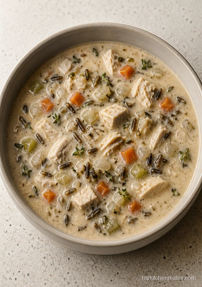 Creamy Chicken Wild Rice Soup