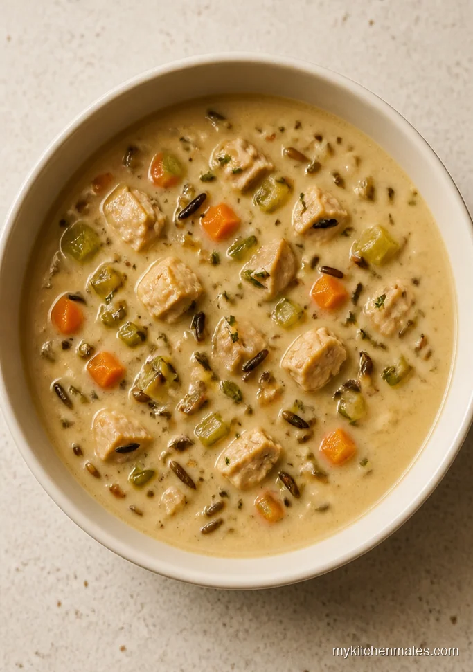Creamy Chicken Wild Rice Soup