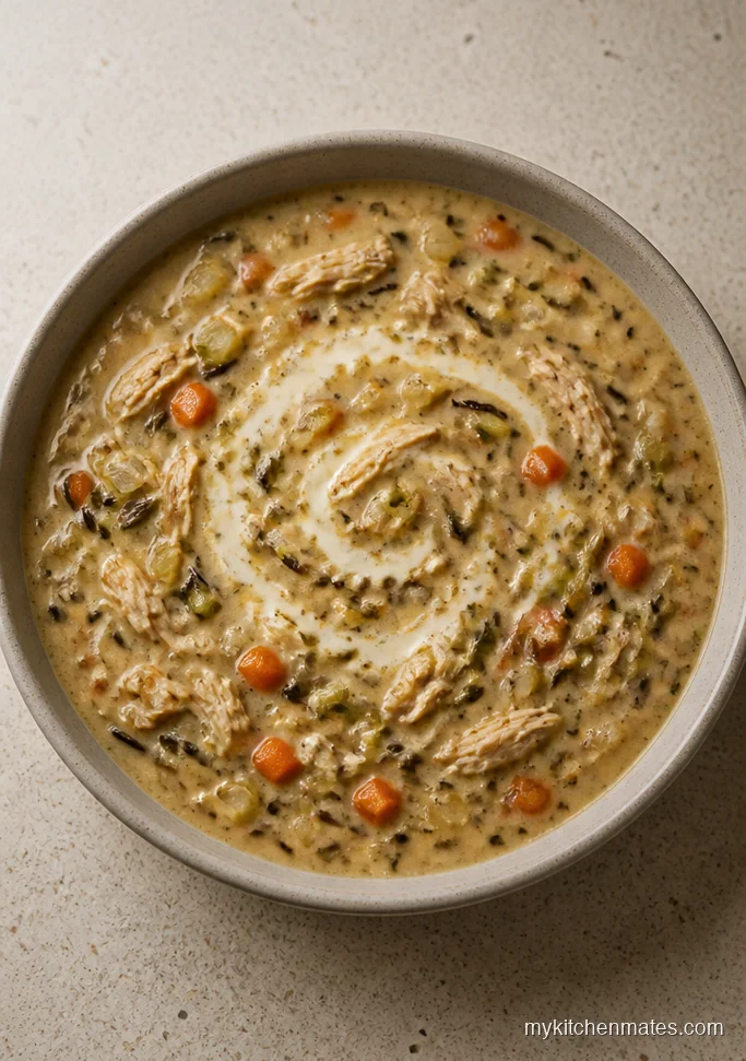 Creamy Chicken Wild Rice Soup