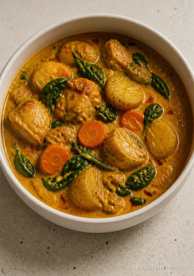 Creamy Coconut Chicken Curry Stew