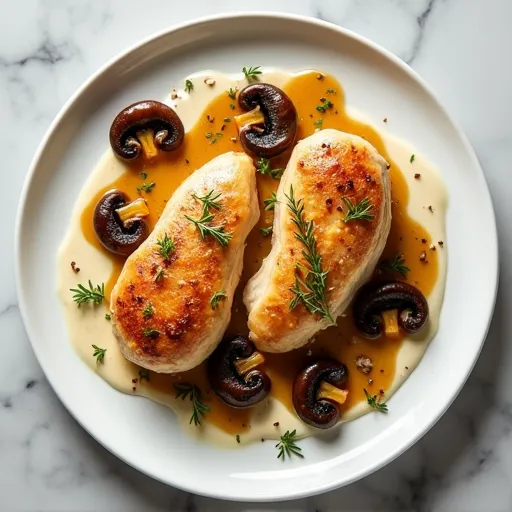 Creamy Garlic Herb Chicken Marsala