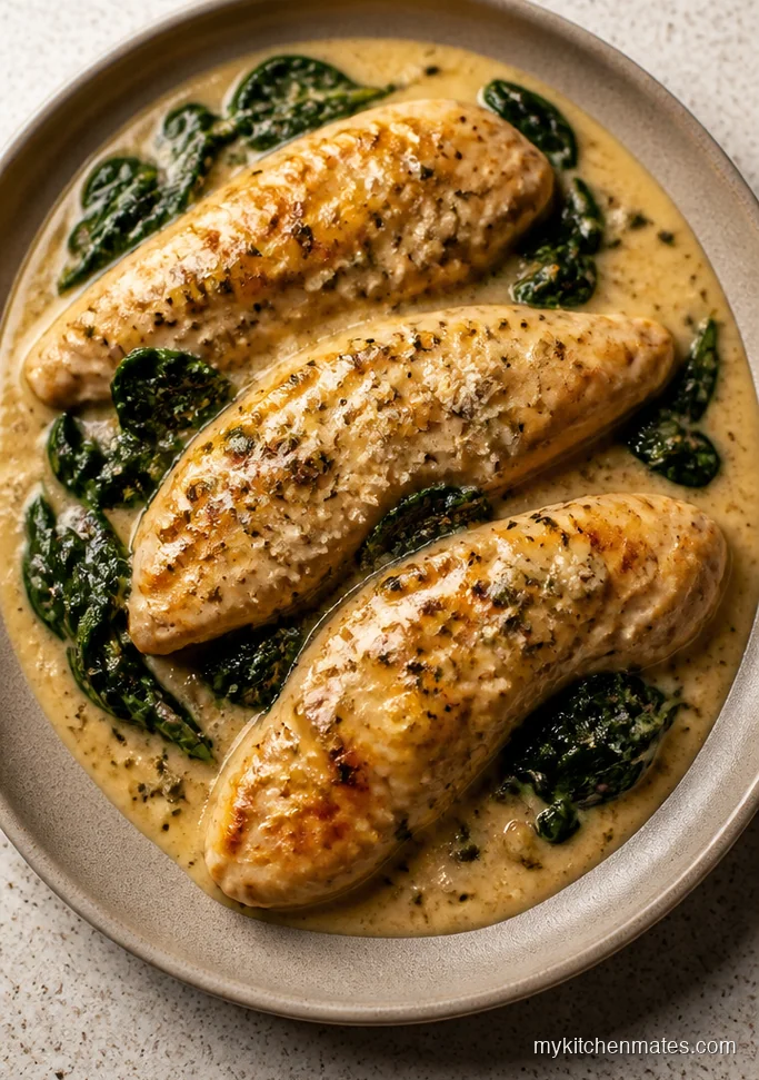 12 Chicken Tenderloin Crockpot Recipes with Sauces You'll Love Creamy Garlic Parmesan Chicken Tenderloins