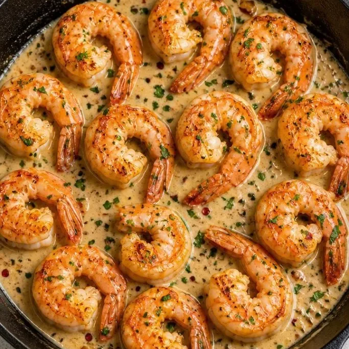 Creamy Garlic Shrimp