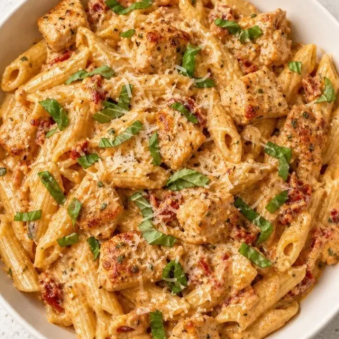 Creamy One-Pan Italian Chicken Pasta Creamy Italian Chicken Pasta